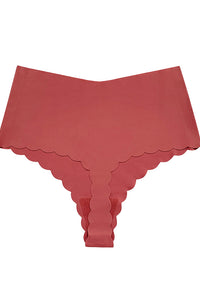 Willluxe® High-Waisted Seamless Ice Silk Thong