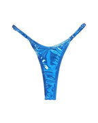 Willluxe® Metallic Adjustable Low-Cut Thong
