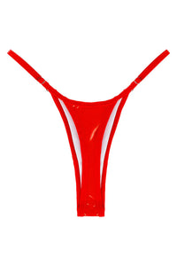 Willluxe® Metallic Adjustable Low-Cut Thong