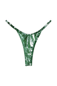 Willluxe® Metallic Adjustable Low-Cut Thong