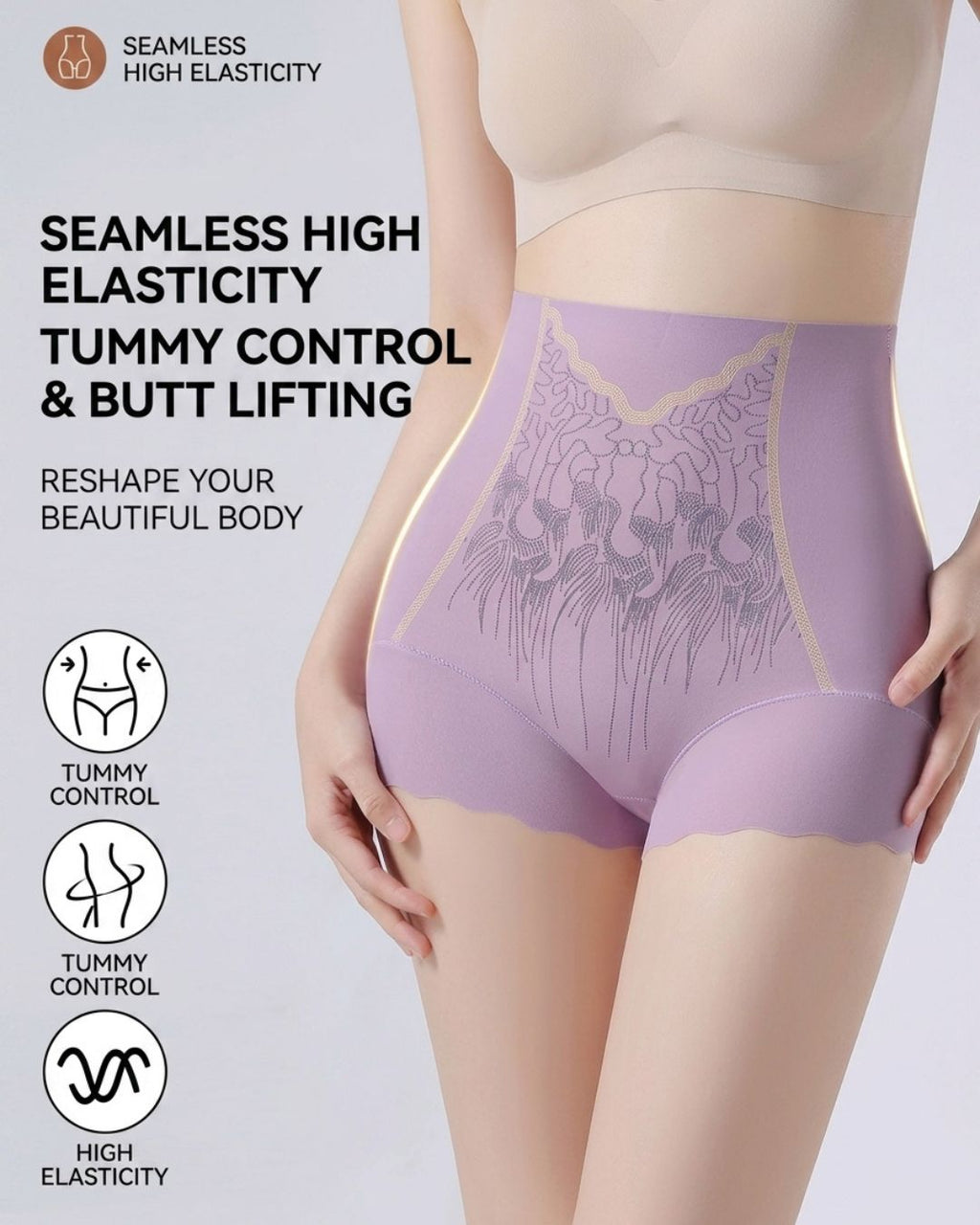 Willluxe® High-Waisted Tummy Control Shapewear Briefs