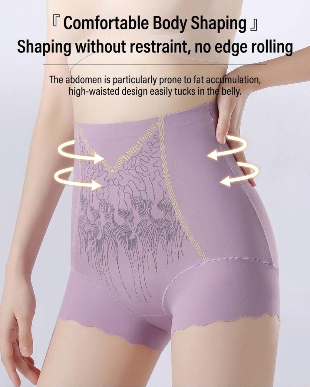 Willluxe® High-Waisted Tummy Control Shapewear Briefs