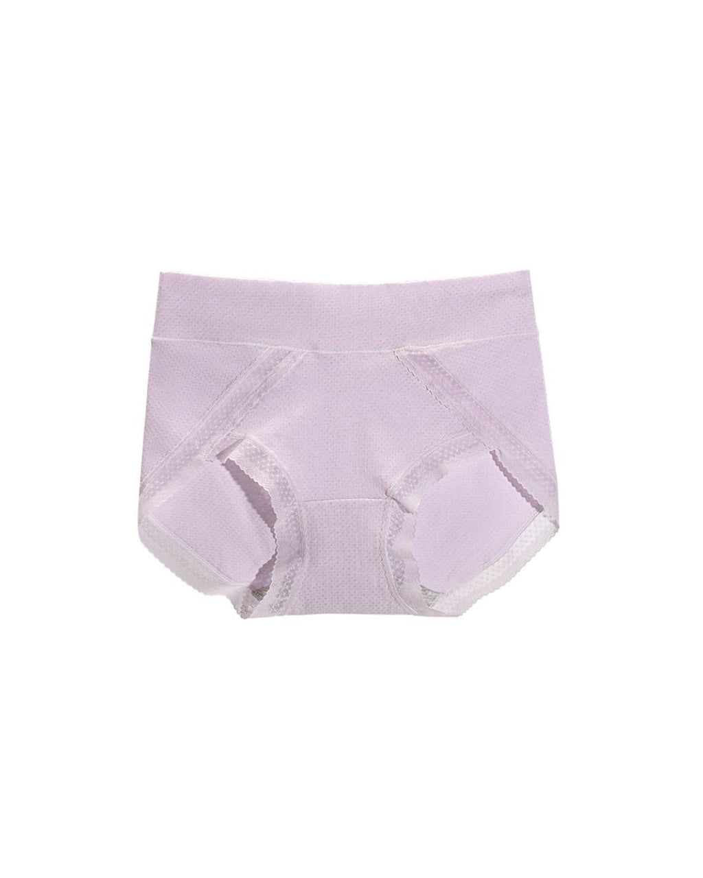 Willluxe® Lace Trim Breathable Tummy Control Panties