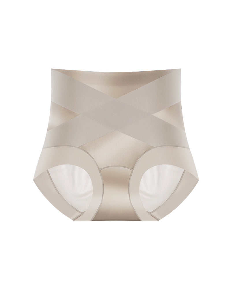 Willluxe® High-Waist Cross Compression Shaping Panties (5 Pack)