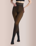 Willluxe® Translucent Fleece-Lined Tights