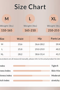 Willluxe® Translucent Fleece-Lined Tights