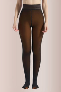 Willluxe® Translucent Fleece-Lined Tights