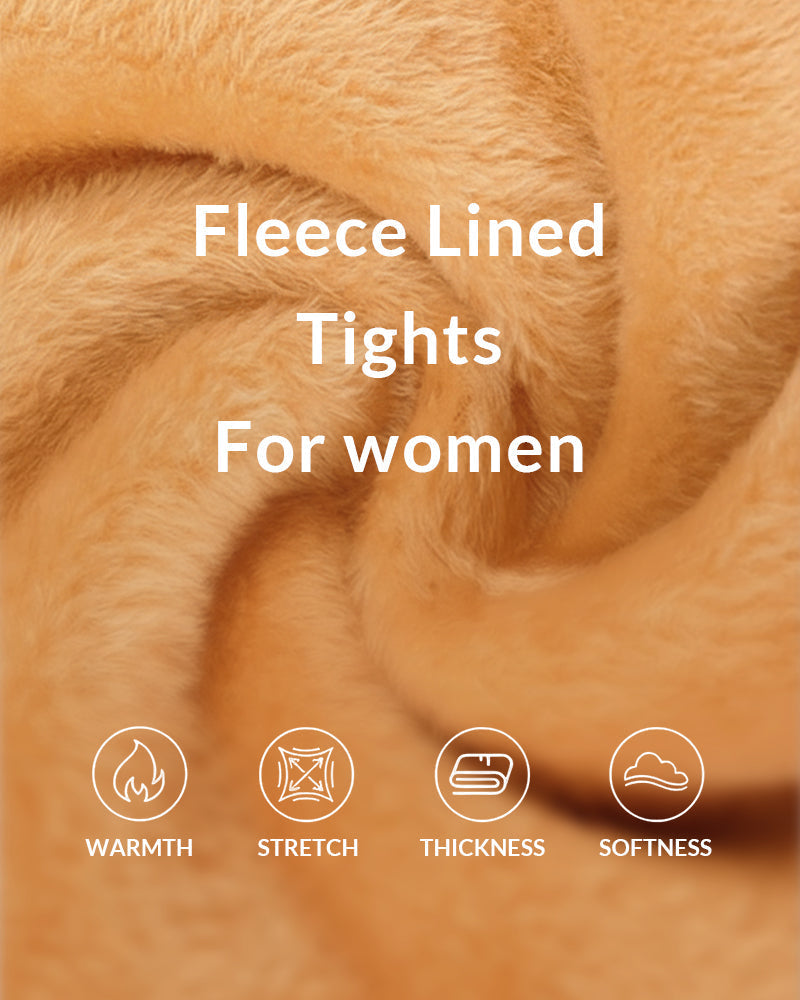 WILLLUXE® Opaque Fleece Lined Slimming Tights