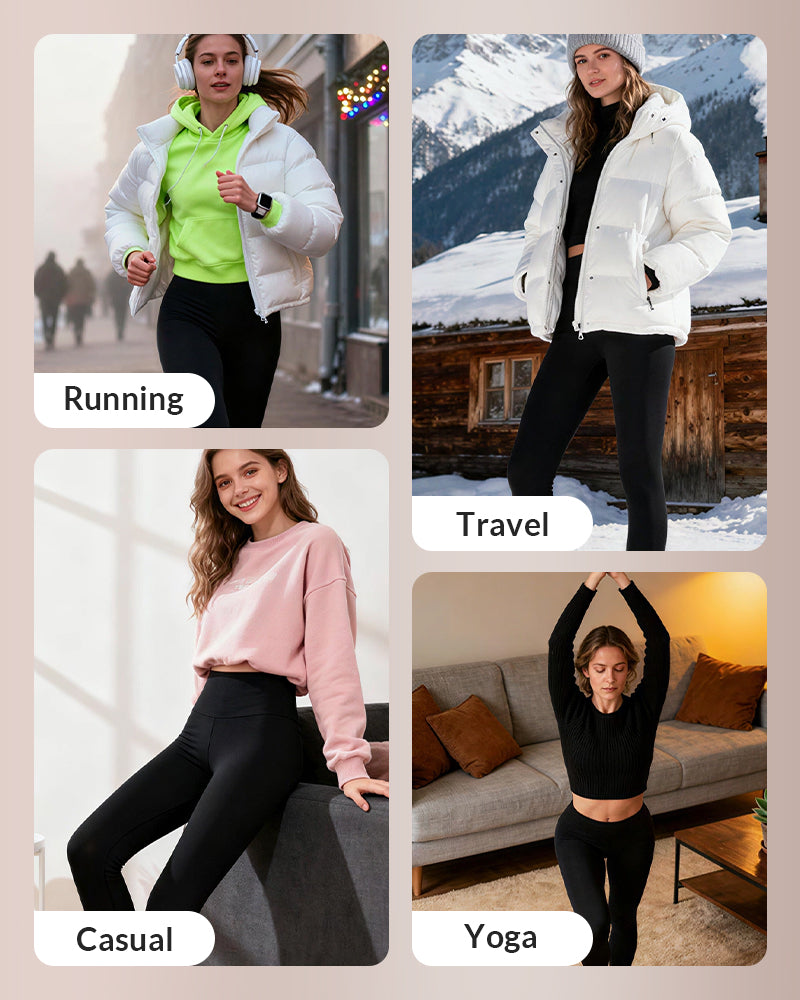 WILLLUXE® Warm Thick FLeece Lined Leggings