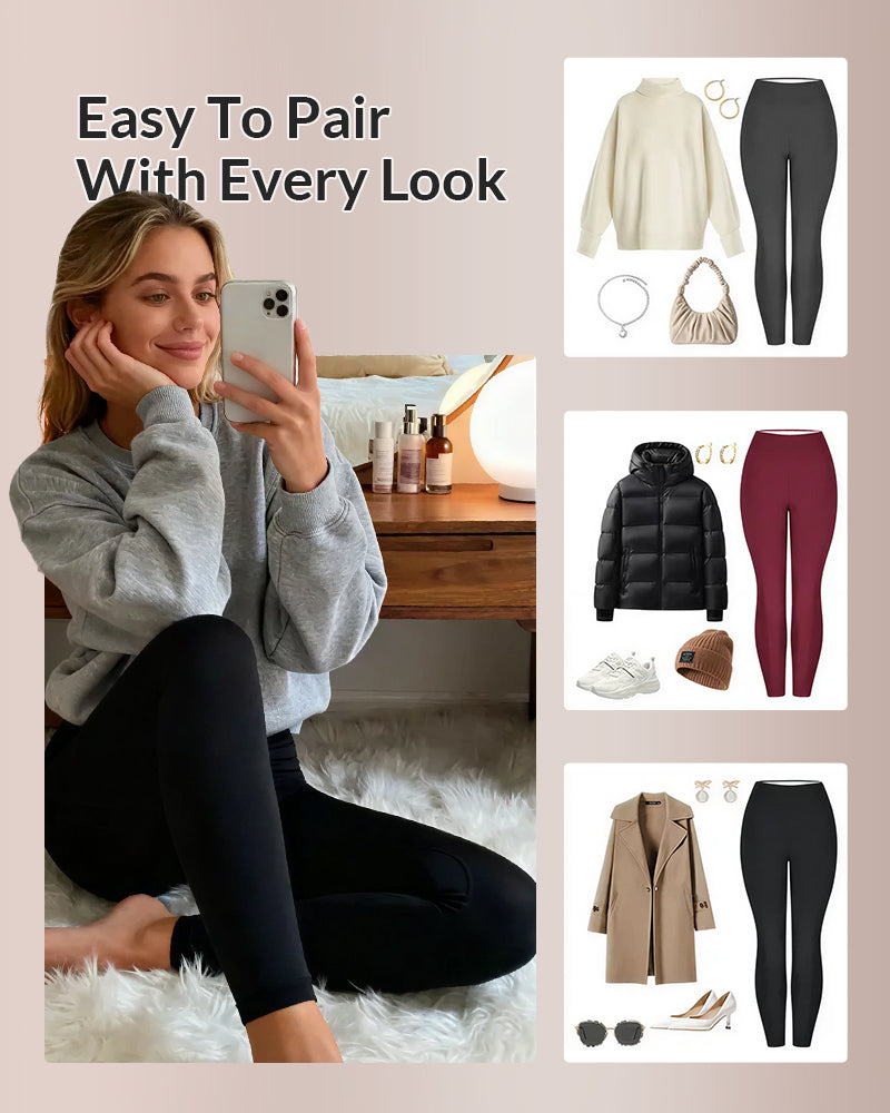 Willluxe® Warm Thick FLeece Lined Leggings
