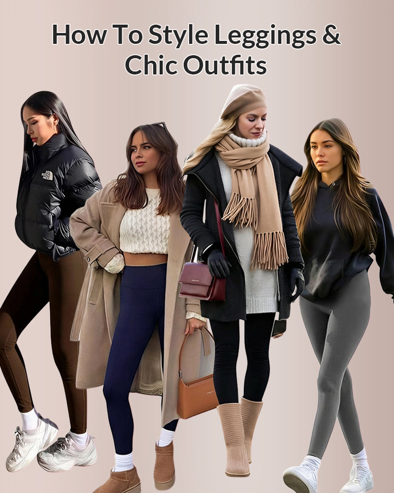 Willluxe® Fleece-Lined High-Waist Leggings with Pockets
