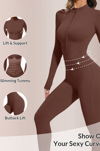 Willluxe® Fleece Slim-Fit Winter Training Jumpsuit