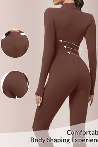 Willluxe® Fleece Slim-Fit Winter Training Jumpsuit