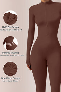 Willluxe® Fleece Slim-Fit Winter Training Jumpsuit
