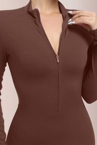 Willluxe® Fleece Slim-Fit Winter Training Jumpsuit