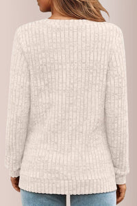 Willluxe® Women’s V-Neck Long Sleeve Tunic Top