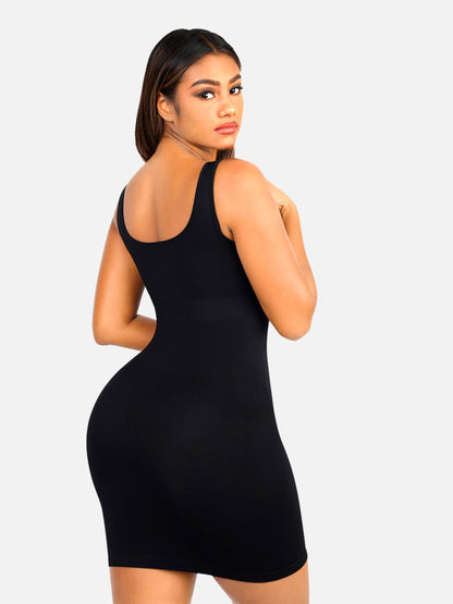 Willluxe Seamless Square Neck Shaping Dress
