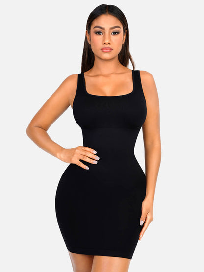 Willluxe Seamless Square Neck Shaping Dress