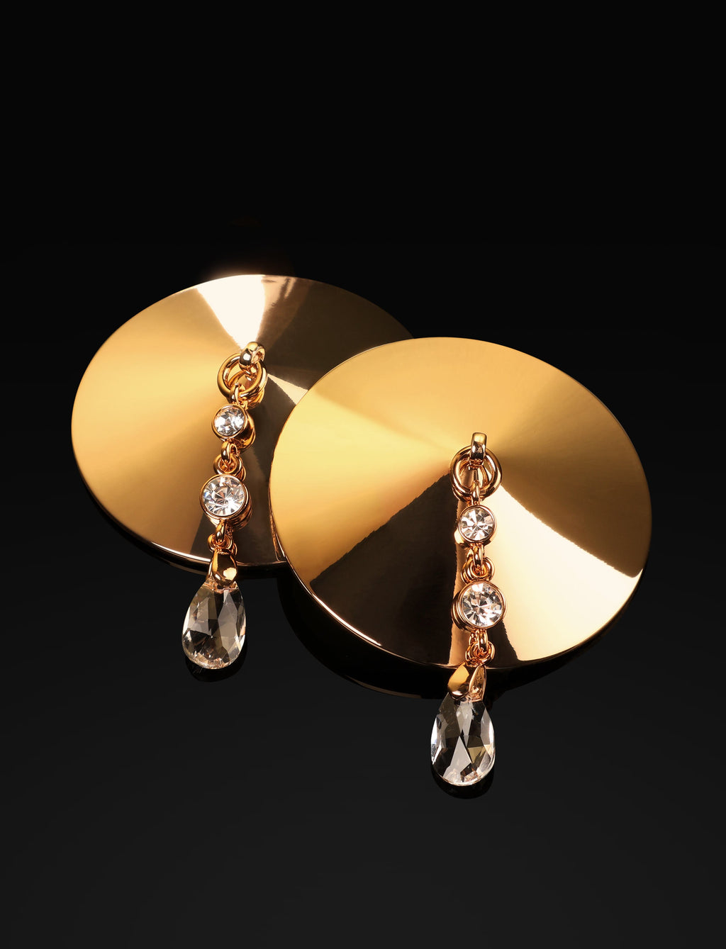 Gold Drop Crystal Pasties