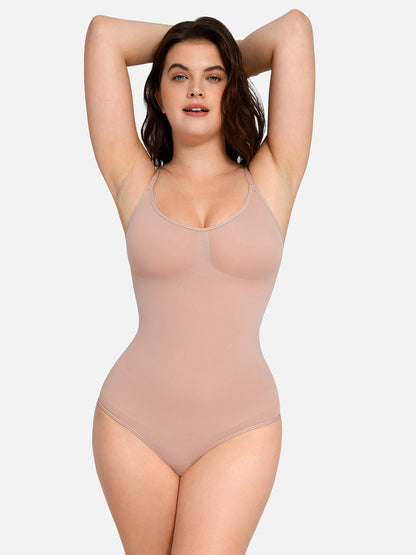 Willluxe Everyday Wear Seamless Thong Bodysuit