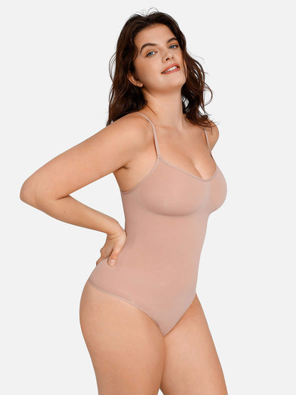 Willluxe Everyday Wear Seamless Thong Bodysuit