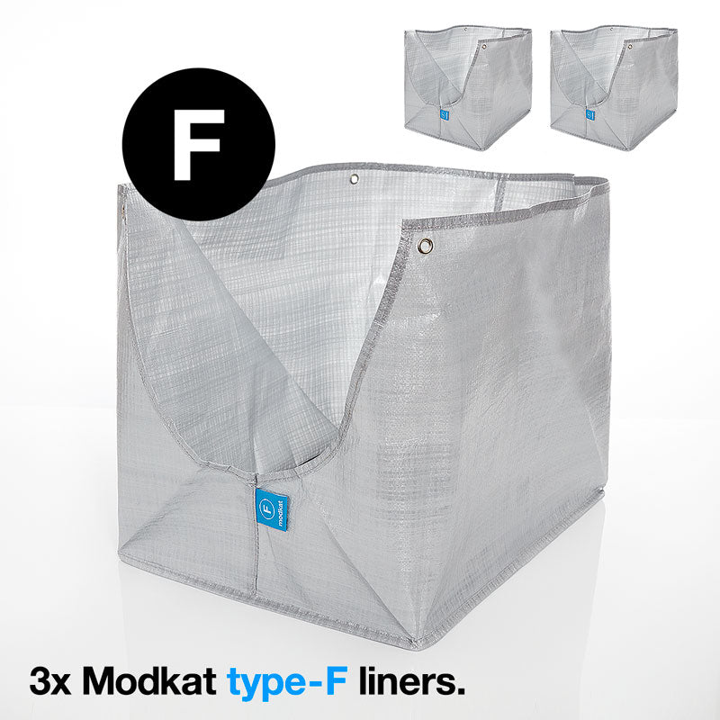 Type-F Liners (3-Pack) — Flip