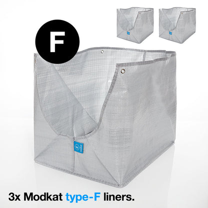 Type-F Liners (3-Pack) — Flip