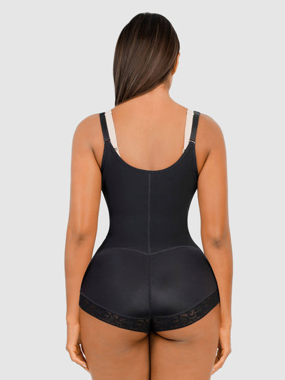 Willluxe Adjustable U-Plunge Front Zipper Shapewear