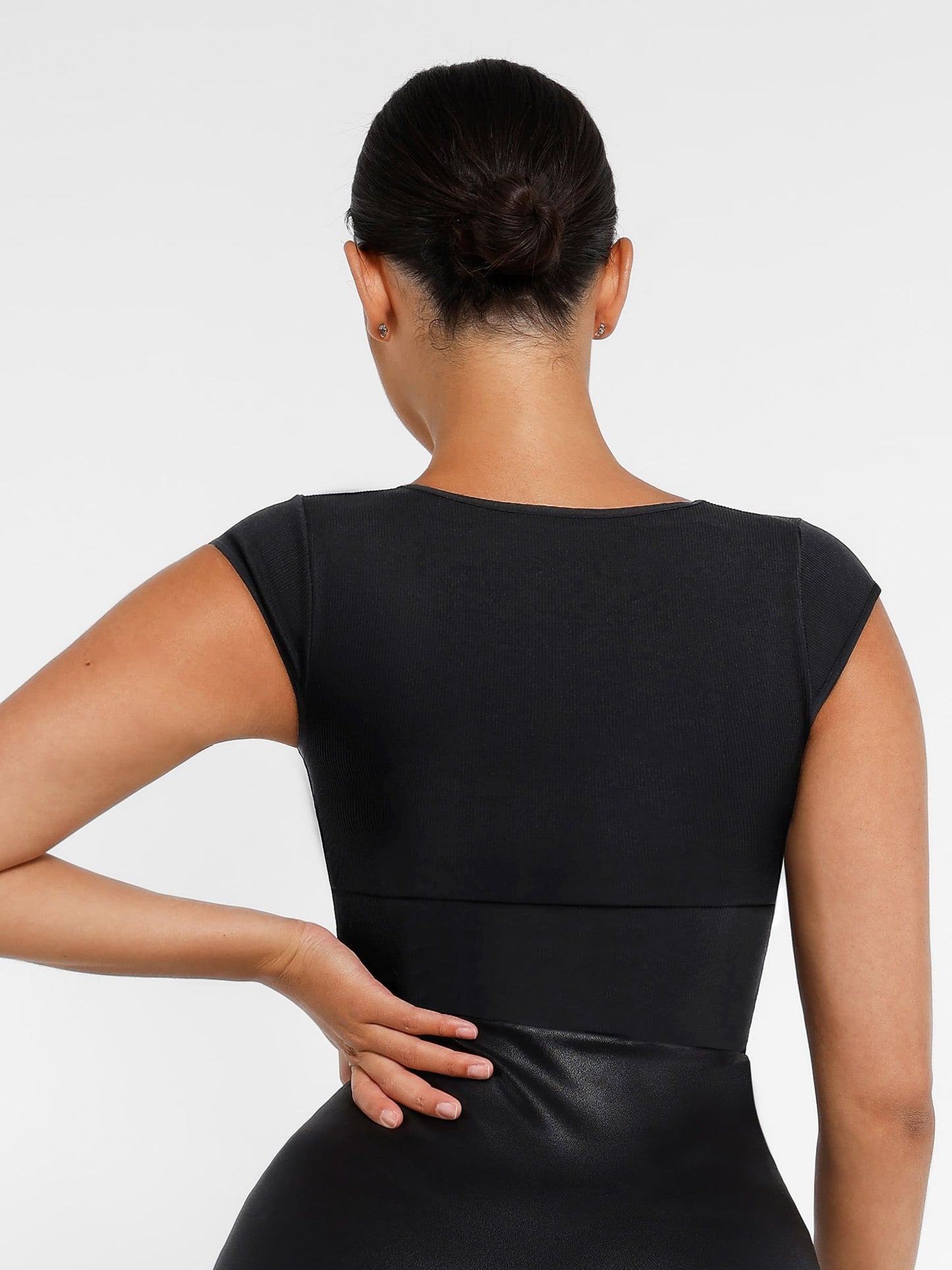 Willluxe Bodysuit Tummy Control Shapewear Body Shaper Jumpsuit Top Going Out Shirt