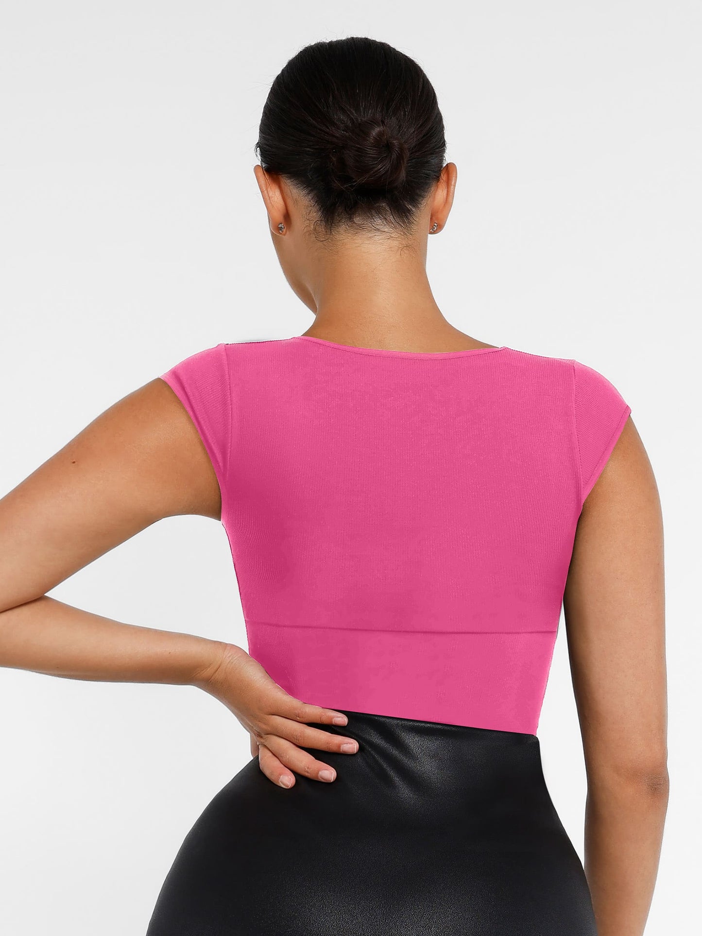 Willluxe Bodysuit Tummy Control Shapewear Body Shaper Jumpsuit Top Going Out Shirt