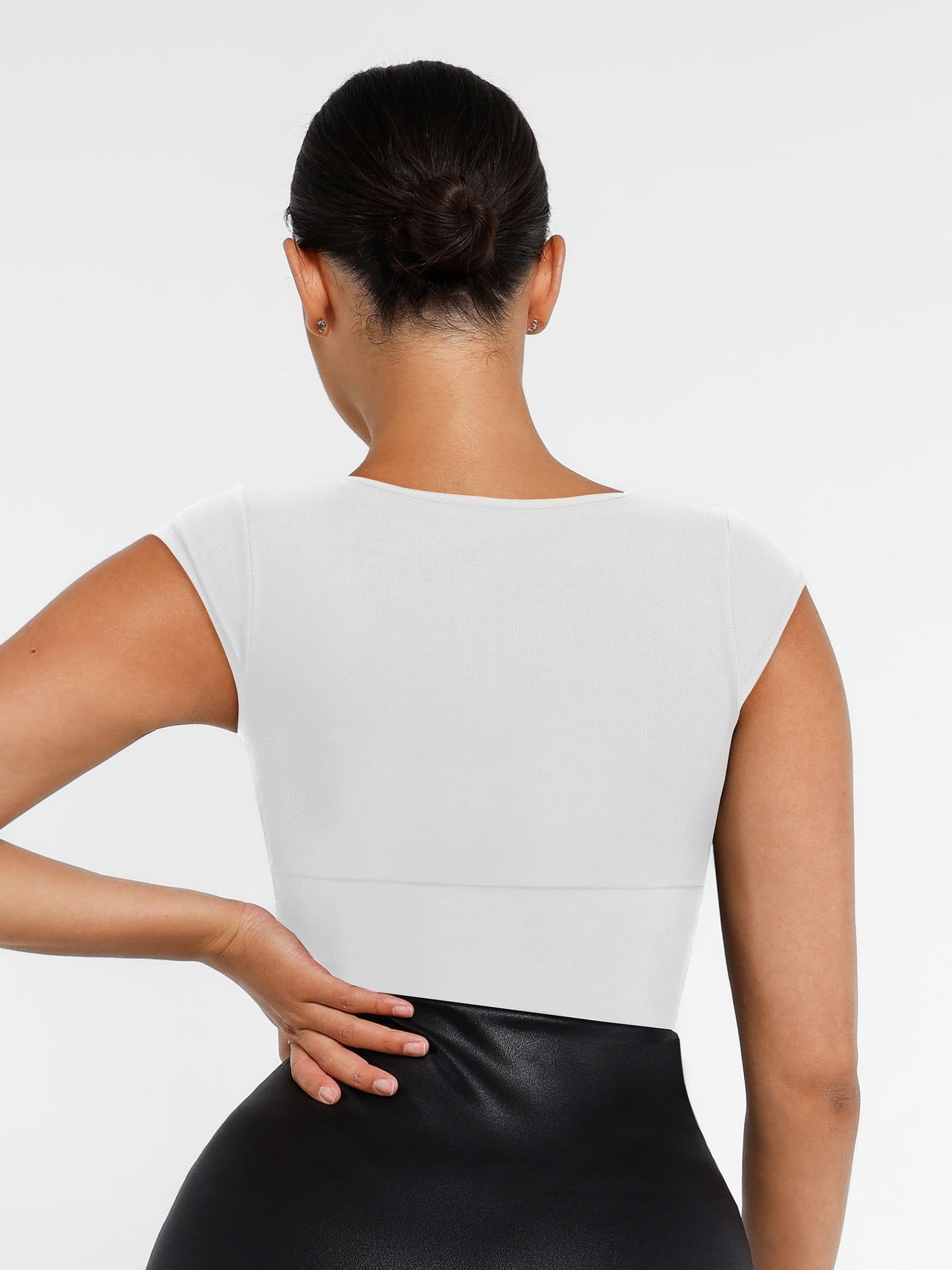 Willluxe Bodysuit Tummy Control Shapewear Body Shaper Jumpsuit Top Going Out Shirt