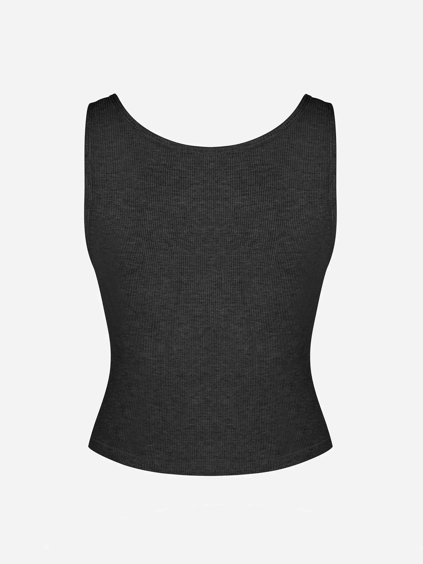 Willluxe Breathable Ribbed Sleeveless Tank Top