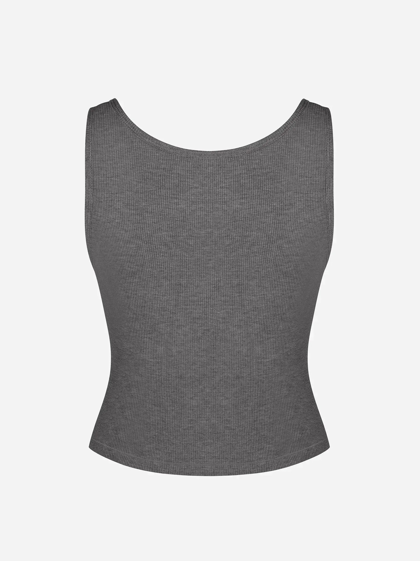 Willluxe Breathable Ribbed Sleeveless Tank Top