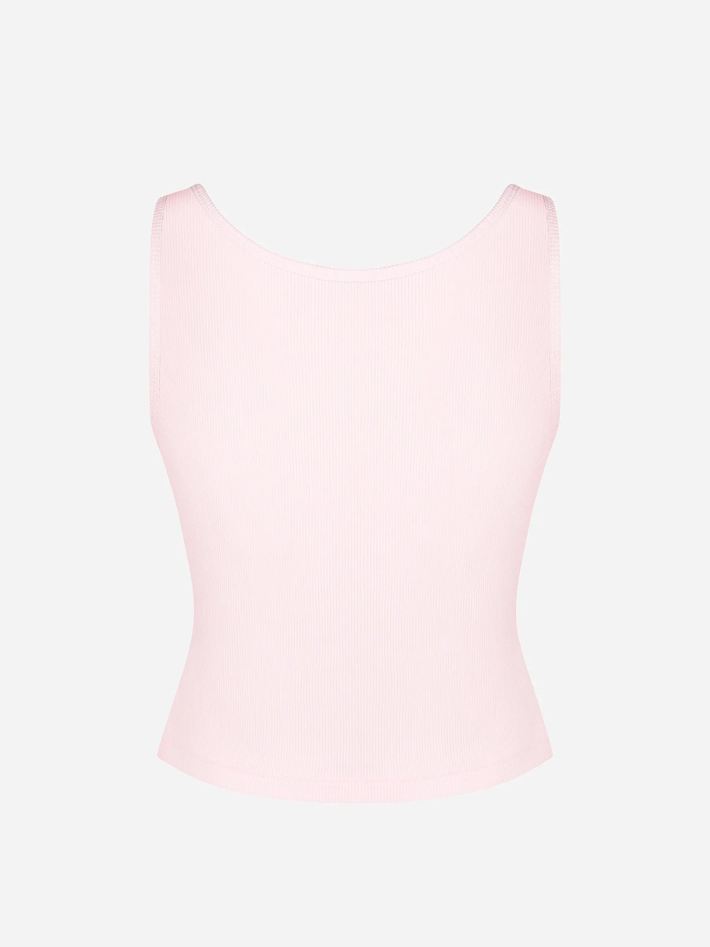 Willluxe Breathable Ribbed Sleeveless Tank Top
