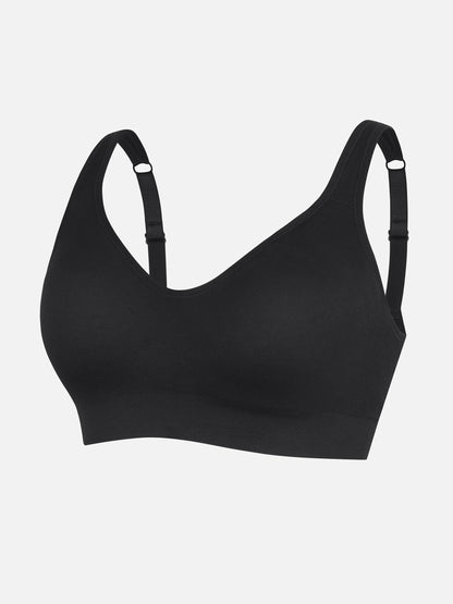 Willluxe Built-in Soft Cups Full Coverage Wireless Bra