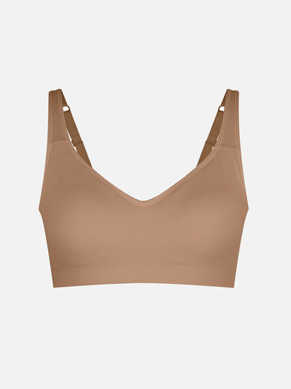 Willluxe Built-in Soft Cups Full Coverage Wireless Bra