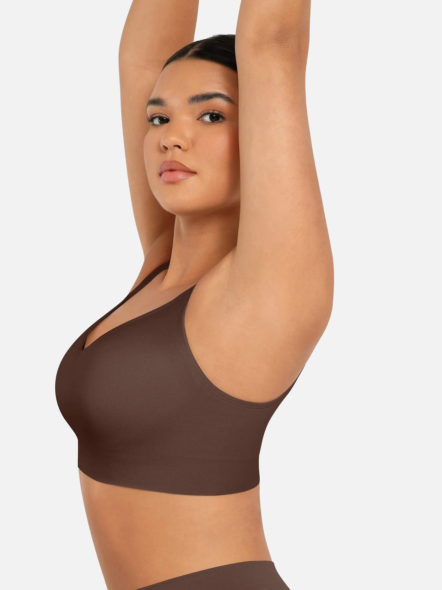 Willluxe Built-in Soft Cups Full Coverage Wireless Bra