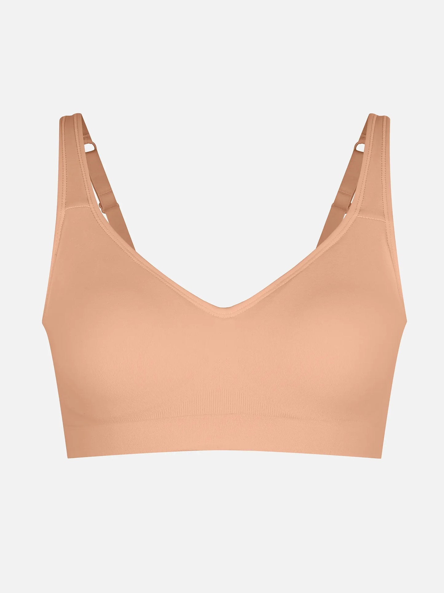 Willluxe Built-in Soft Cups Full Coverage Wireless Bra