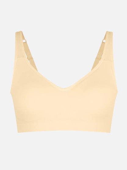 Willluxe Built-in Soft Cups Full Coverage Wireless Bra