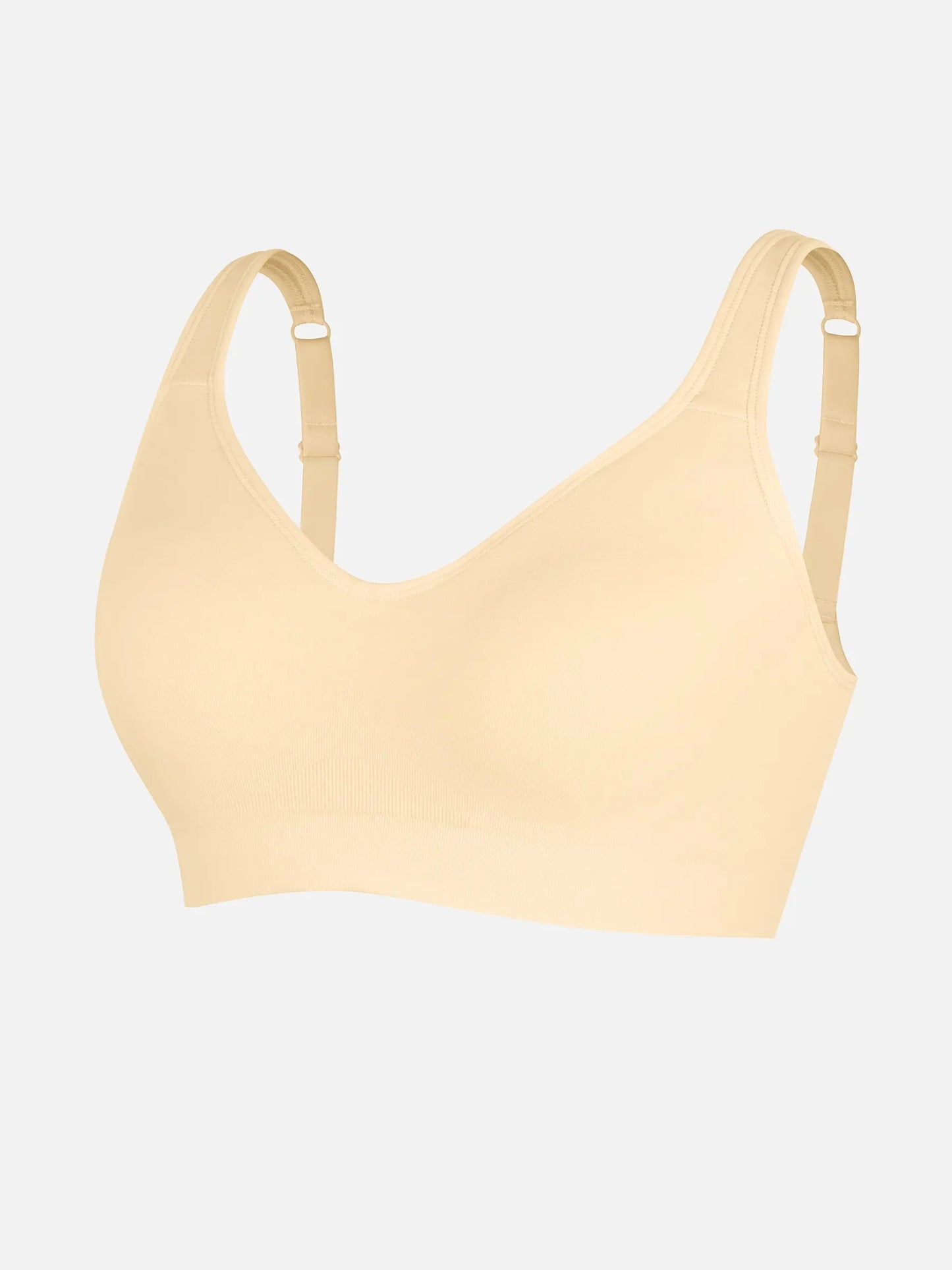 Willluxe Built-in Soft Cups Full Coverage Wireless Bra