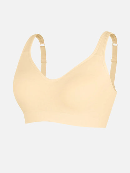 Willluxe Built-in Soft Cups Full Coverage Wireless Bra