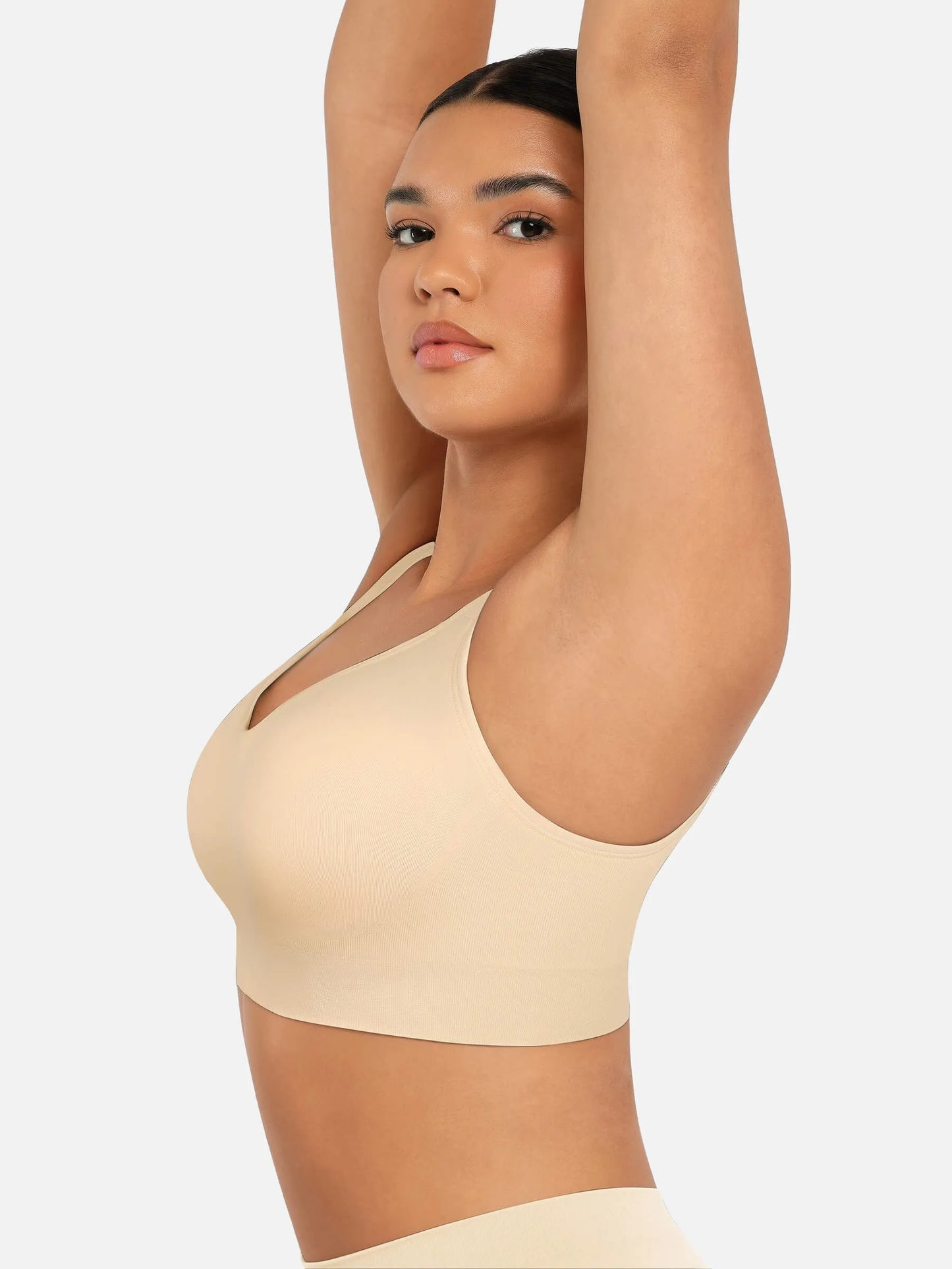 Willluxe Built-in Soft Cups Full Coverage Wireless Bra