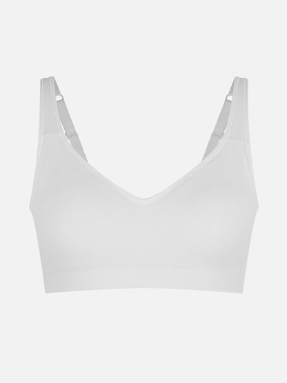 Willluxe Built-in Soft Cups Full Coverage Wireless Bra