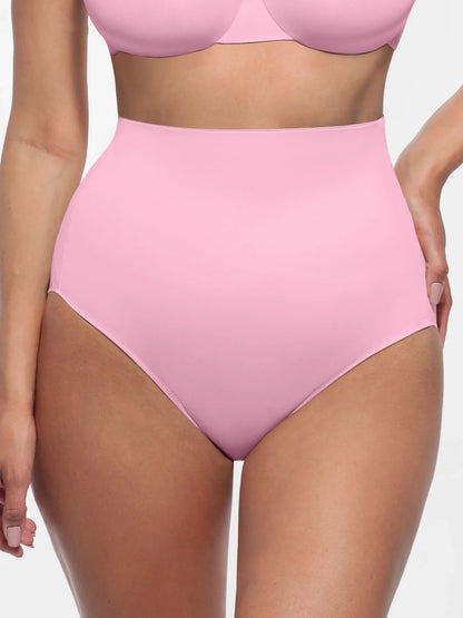 Willluxe Built-in Elastic Mid-Waist Shaping Panties