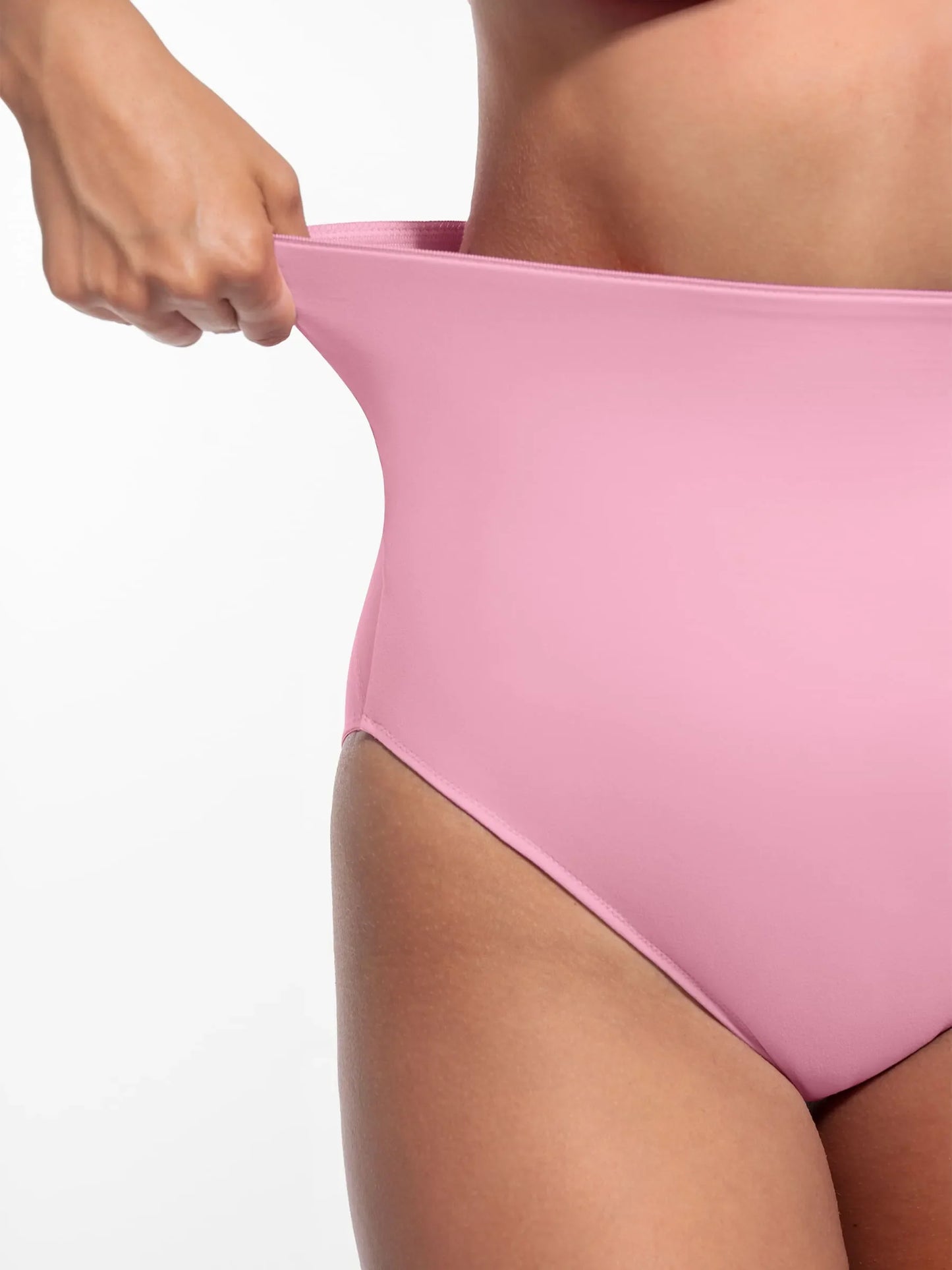 Willluxe Built-in Elastic Mid-Waist Shaping Panties