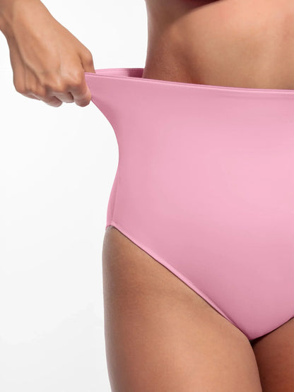 Willluxe Built-in Elastic Mid-Waist Shaping Panties