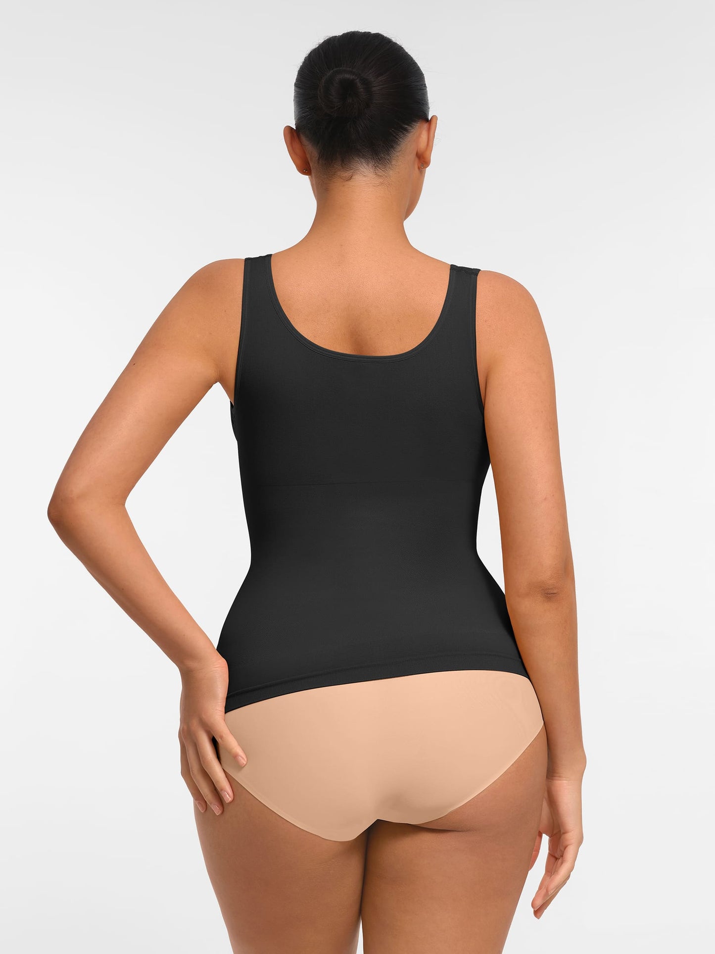 Willluxe Bust Support Waist and Abdomen Control Shape  Wide Straps Tank Top