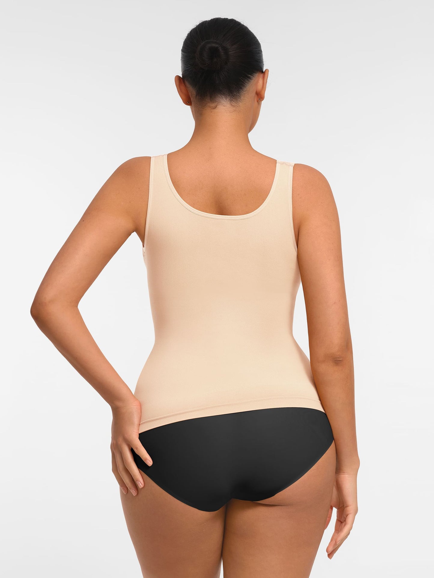 Willluxe Bust Support Waist and Abdomen Control Shape  Wide Straps Tank Top