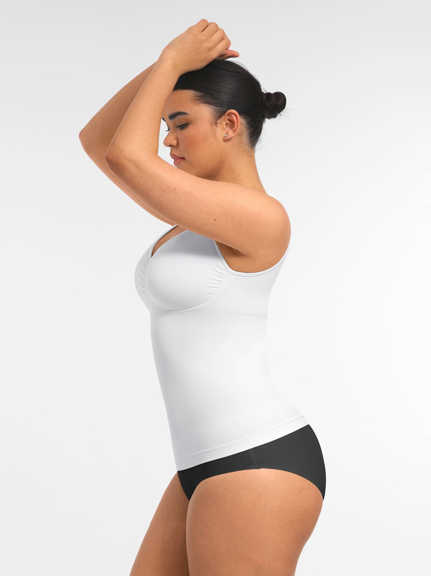 Willluxe Bust Support Waist and Abdomen Control Shape  Wide Straps Tank Top