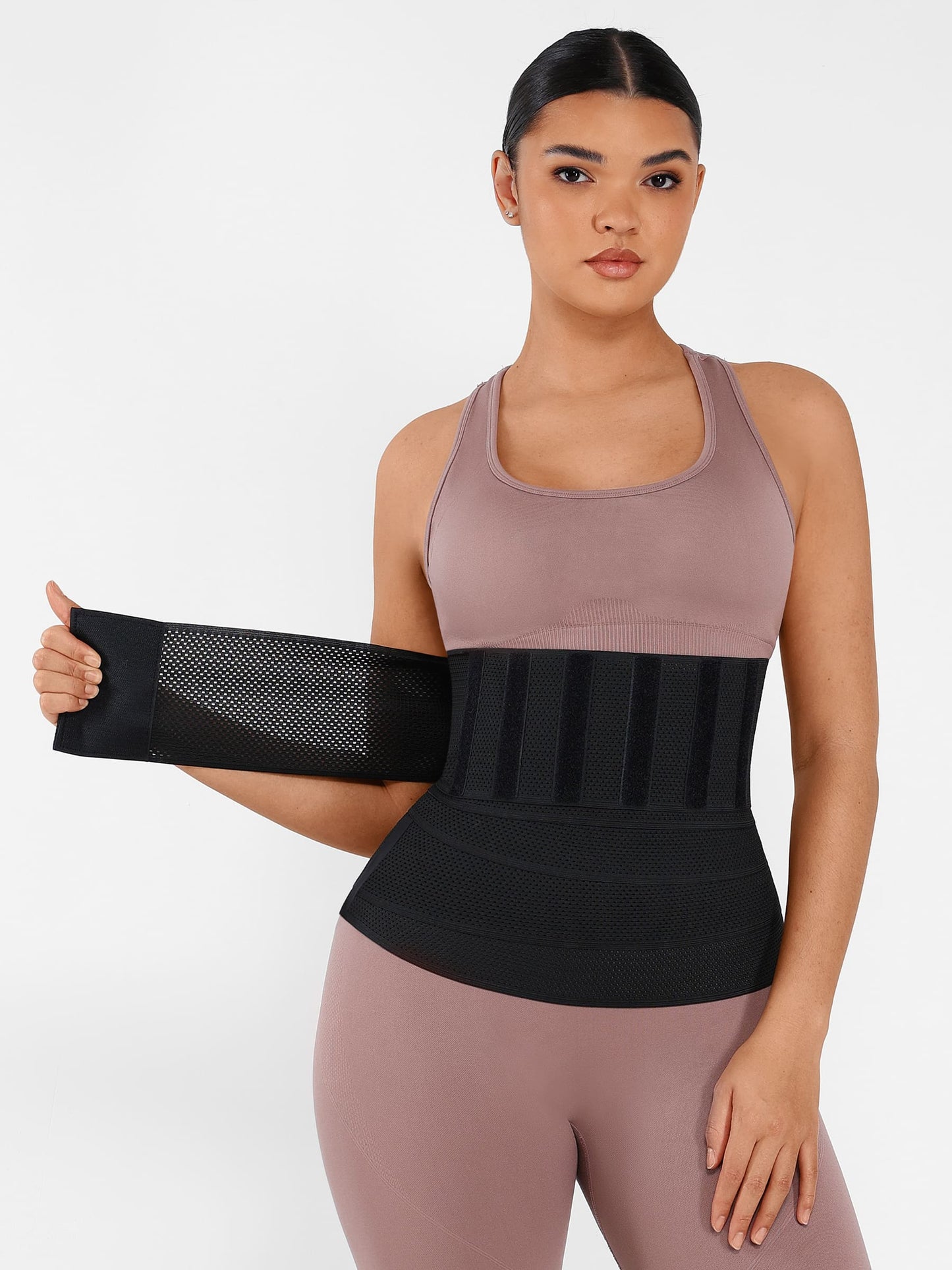 Willluxe Elastic Waist Trainer Girdle Adjustable Slimming Belts